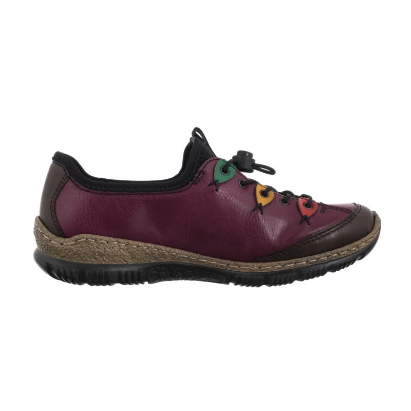 Rieker Fioletowe N3271-30 Pink (RI185-c) batai