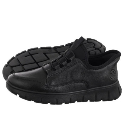 Rieker Czarne N1357-00...