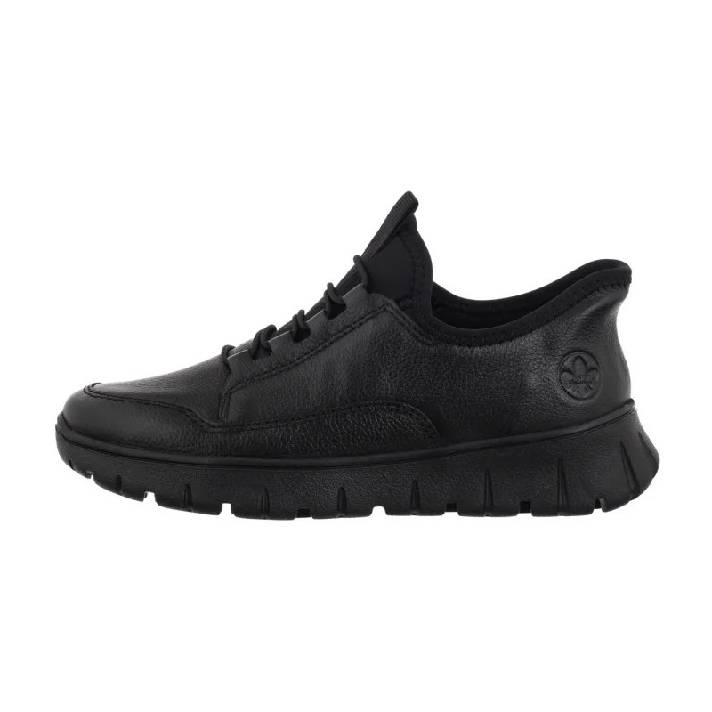 Rieker Czarne N1357-00 Black (RI285-a) batai