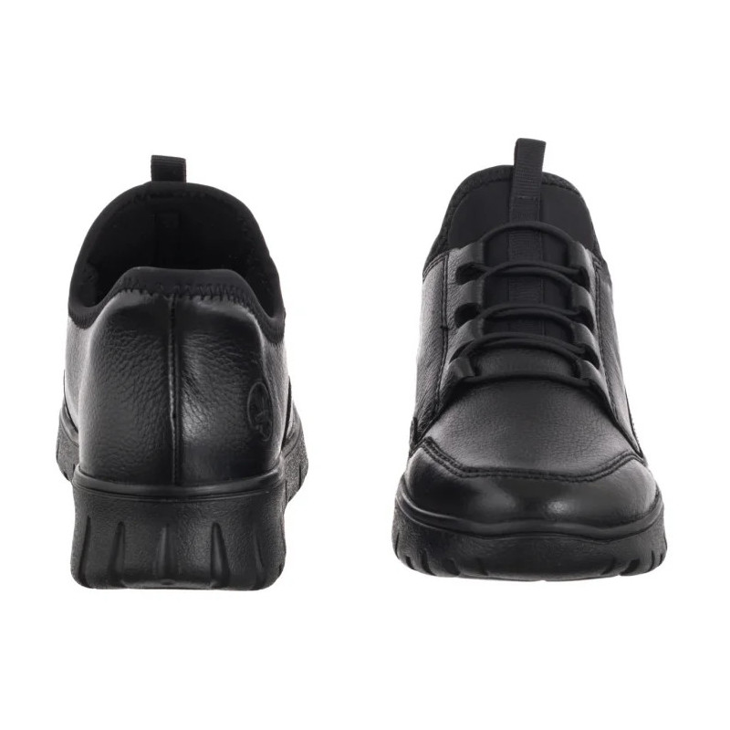 Rieker Czarne N1357-00 Black (RI285-a) batai