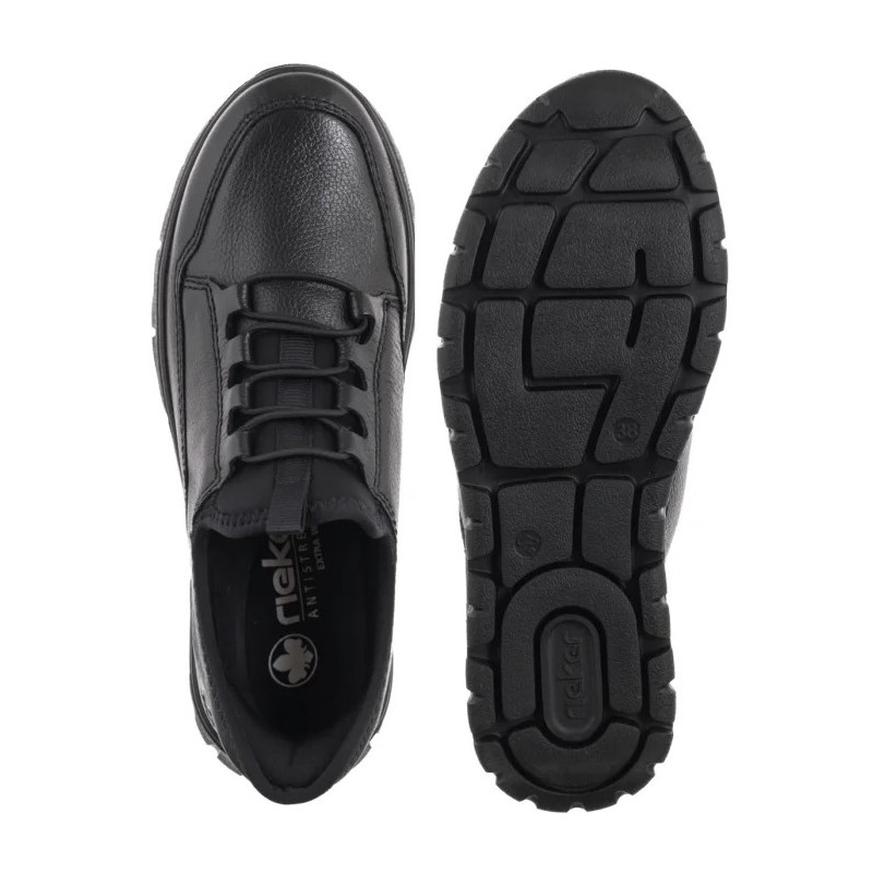 Rieker Czarne N1357-00 Black (RI285-a) batai