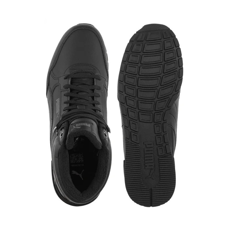 Puma ST Runner v4 Mid Black - Gray 402893-01 (PU627-a) batai