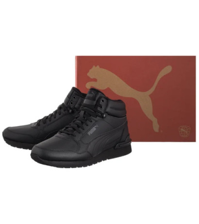 Puma ST Runner v4 Mid Black - Gray 402893-01 (PU627-a) batai