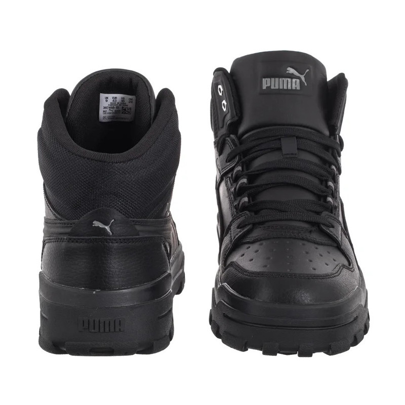 Puma Rebound Abrupt Black - Cast Iron - Silver 397468-15 (PU630-a) sportiniai bateliai