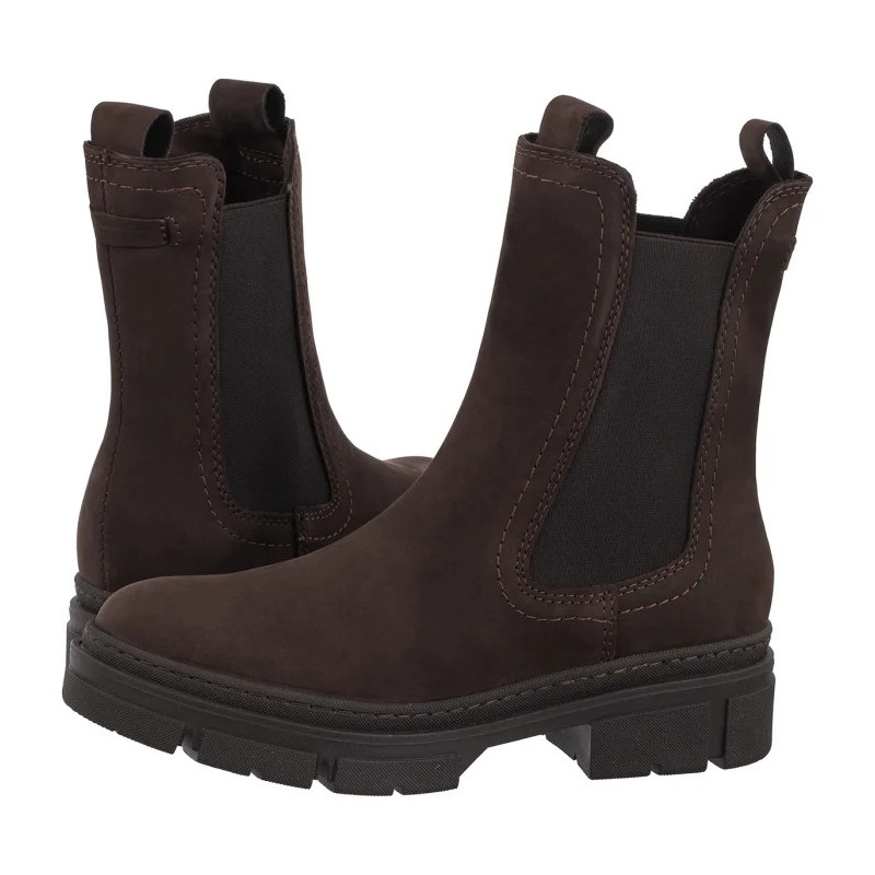 Tamaris Brązowe 1-25901-41 3B2 Mocca Nubuc (TM499-b) batai