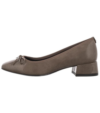 Tamaris Beżowe Lakierowane 1-22301-43 341 Taupe (TM554-a) bateliai