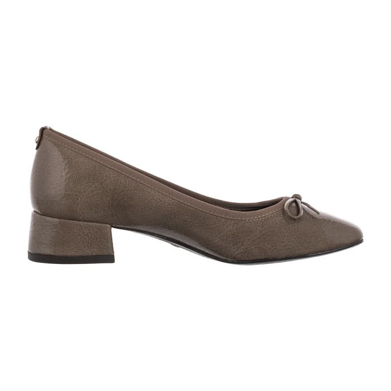 Tamaris Beżowe Lakierowane 1-22301-43 341 Taupe (TM554-a) bateliai