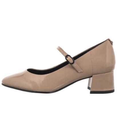 Tamaris Beżowe Lakierowane 1-22312-43 341 Taupe (TM555-a) bateliai