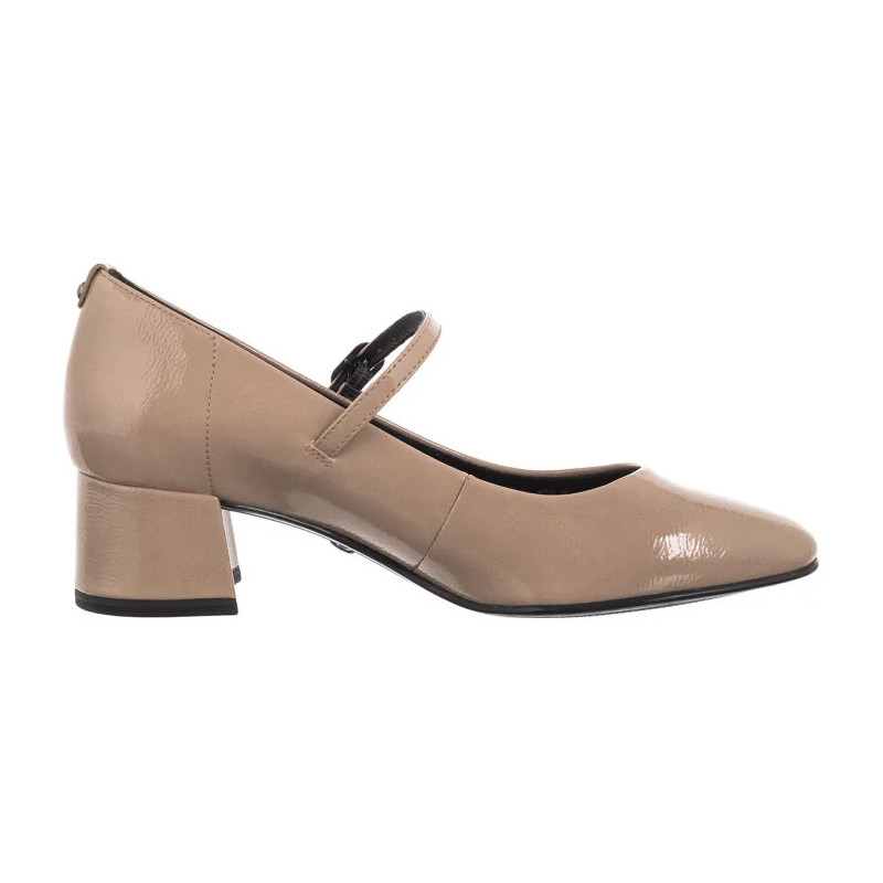 Tamaris Beżowe Lakierowane 1-22312-43 341 Taupe (TM555-a) bateliai