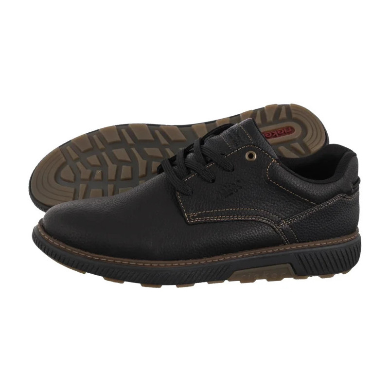 Rieker Czarne B3313-00 Black (RI287-a) batai