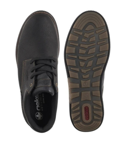 Rieker Czarne B3313-00 Black (RI287-a) batai