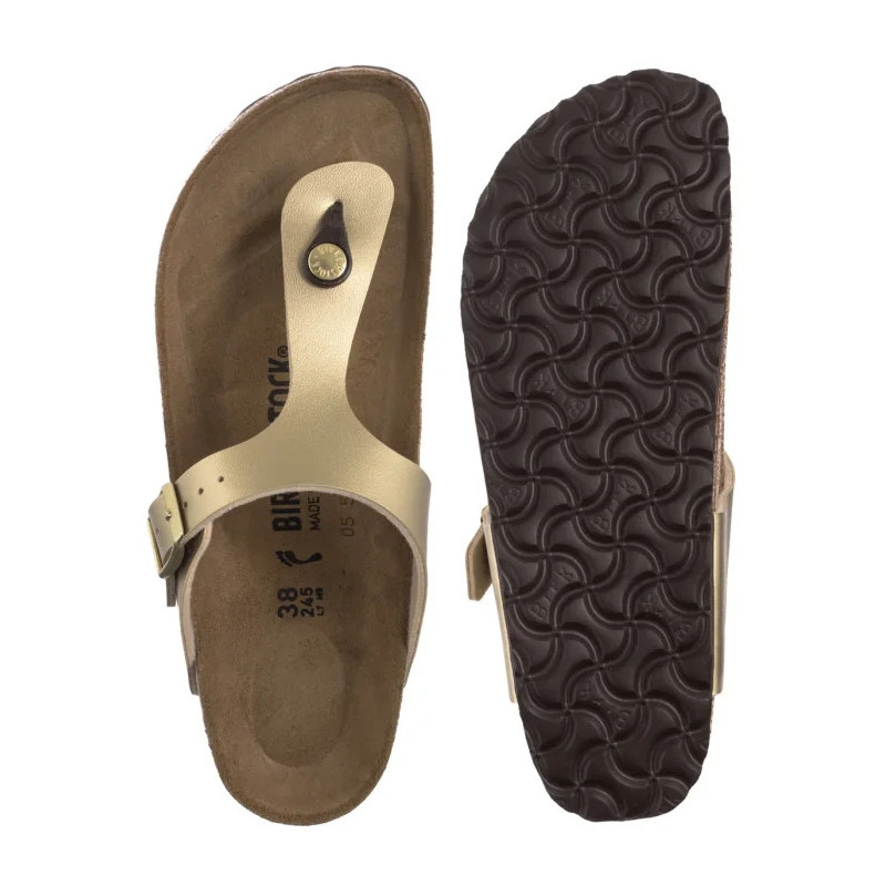 Birkenstock Gizeh BS Gold 1016109 (BK307-c) šlepetės