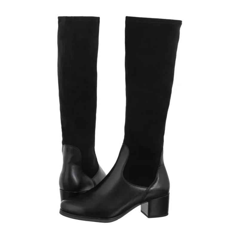 Caprice Czarne 9-25531-45 019 Black Comb (CP445-a) bateliai
