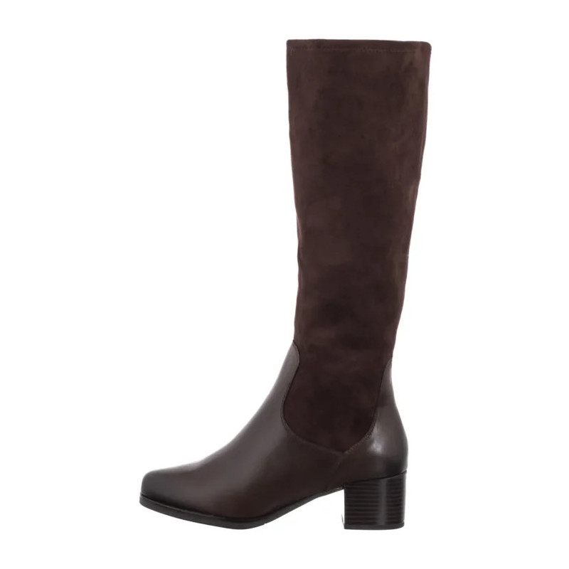 Caprice Brązowe 9-25531-45 329 Dk Brown Comb (CP445-b) bateliai