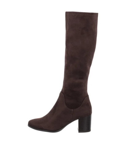 Caprice Brązowe 9-25503-45 302 Dk Brn Stretch Vegan (CP446-a) bateliai