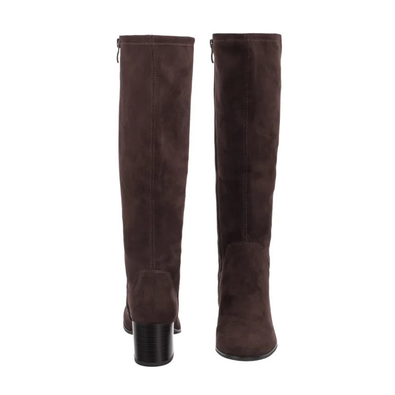 Caprice Brązowe 9-25503-45 302 Dk Brn Stretch Vegan (CP446-a) bateliai