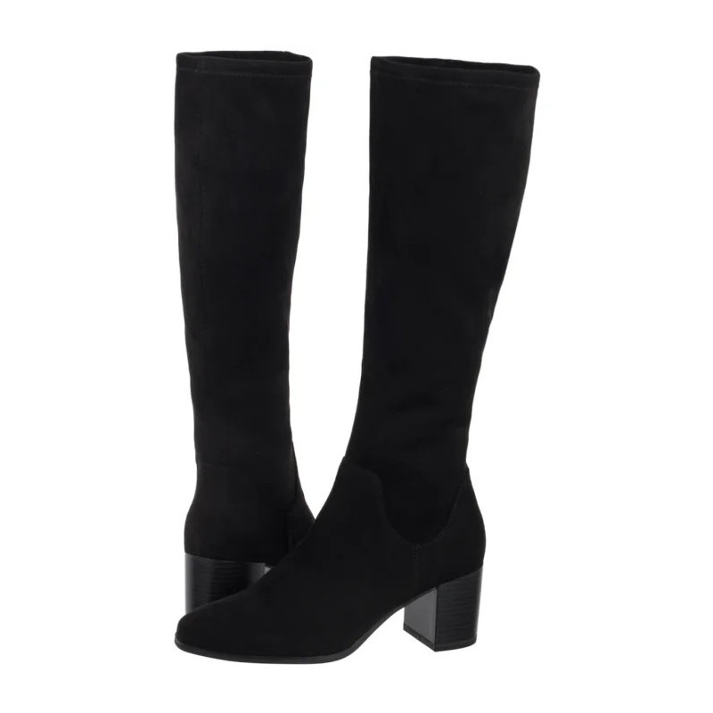 Caprice Czarne 9-25503-45 044 Black Stretch Vegan (CP446-b) bateliai