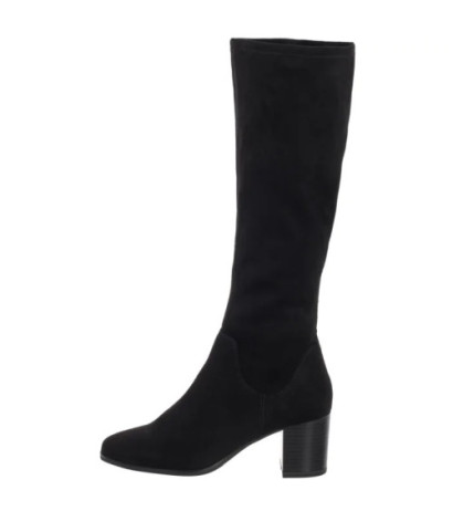 Caprice Czarne 9-25503-45 044 Black Stretch Vegan (CP446-b) bateliai