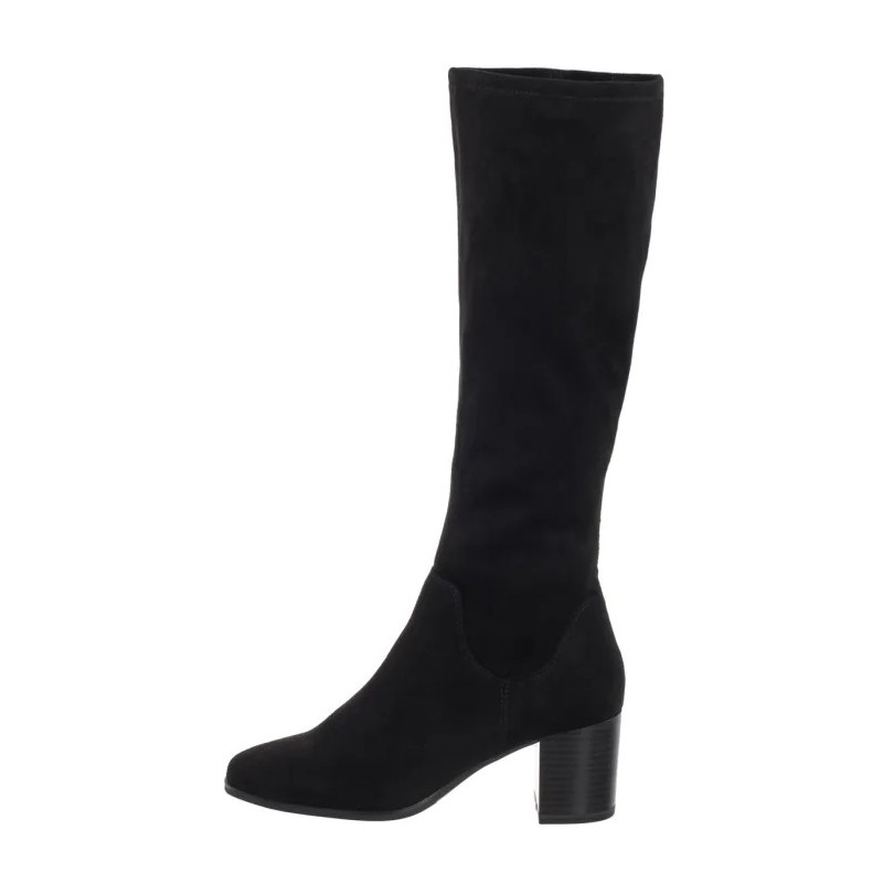 Caprice Czarne 9-25503-45 044 Black Stretch Vegan (CP446-b) bateliai