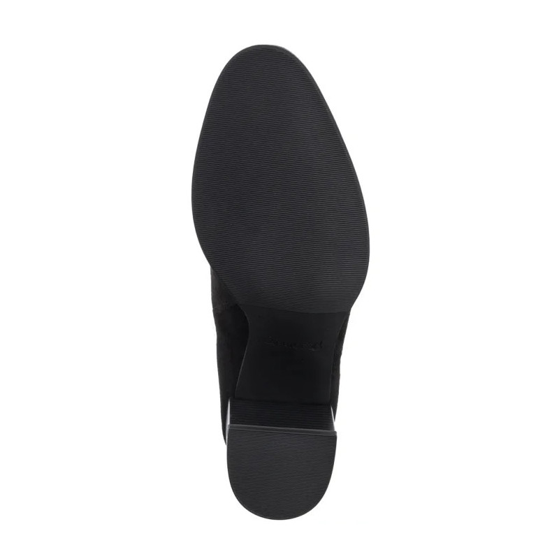 Caprice Czarne 9-25503-45 044 Black Stretch Vegan (CP446-b) bateliai