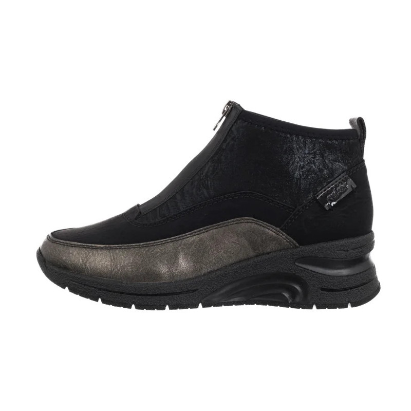 Rieker Czarne N9362-01 Black Combination (RI286-a) batai
