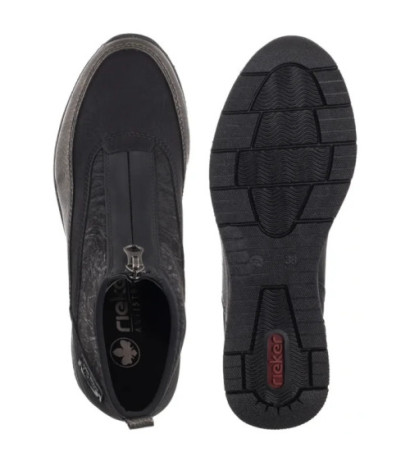 Rieker Czarne N9362-01 Black Combination (RI286-a) batai