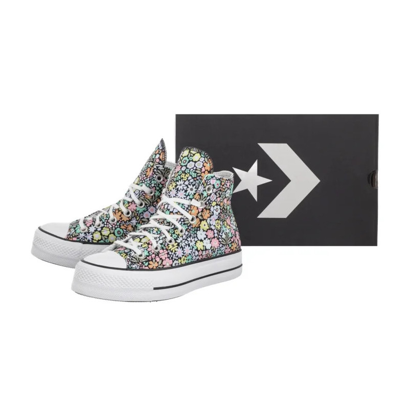 Converse CTAS Lift Hi Black/White/Pale Surplus A15009C (CO799-a) bateliai
