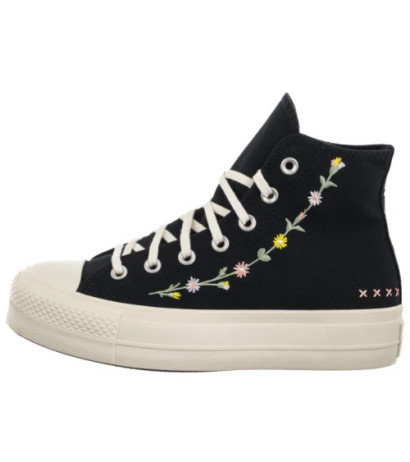 Converse CTAS Lift Hi Black/Egret/Flamingo Fade A15007C (CO801-a) bateliai