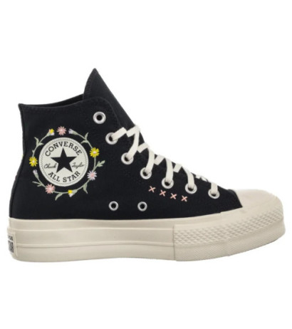 Converse CTAS Lift Hi Black/Egret/Flamingo Fade A15007C (CO801-a) bateliai