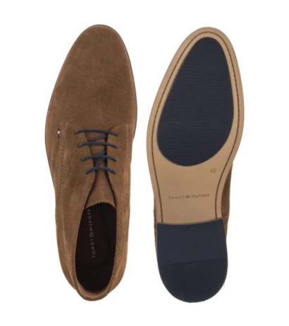 Tommy Hilfiger Hilfiger Dress Suede Boot Coconut Grove FM0FM05726 GVQ (TH1378-a) batai