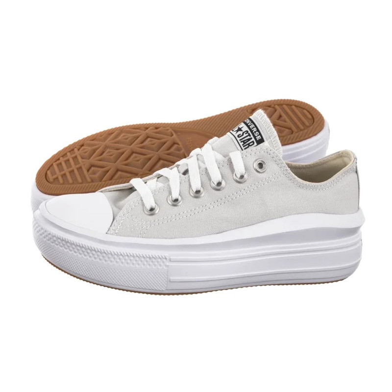 Converse CTAS Move Ox Barely Grey/White/Black A13500C (CO618-c) bateliai