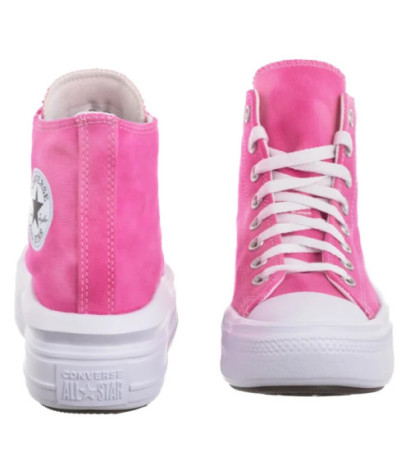 Converse CTAS Move Hi White/Chaos Fuchsia A11817C (CO651-f) bateliai