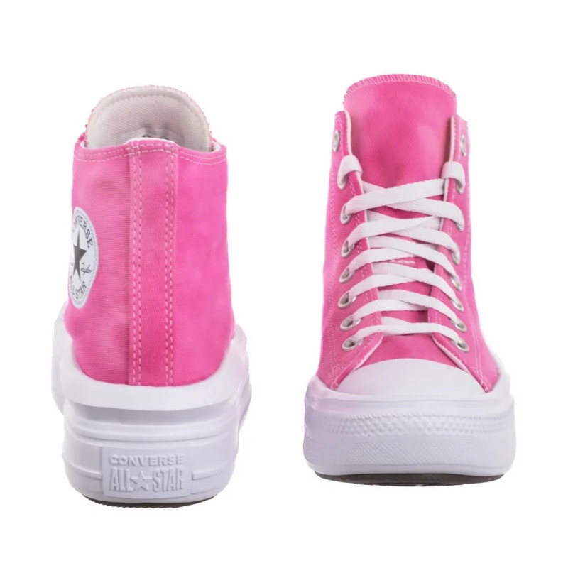 Converse CTAS Move Hi White/Chaos Fuchsia A11817C (CO651-f) bateliai