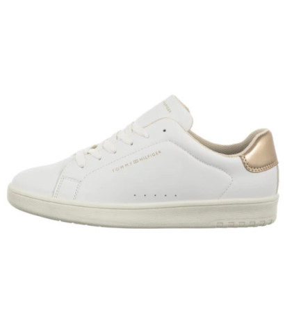 Tommy Hilfiger Low Cut Lace-Up Sneaker T3A9-33976-1355 X048 White/Platinum (TH1373-a) sportiniai bateliai
