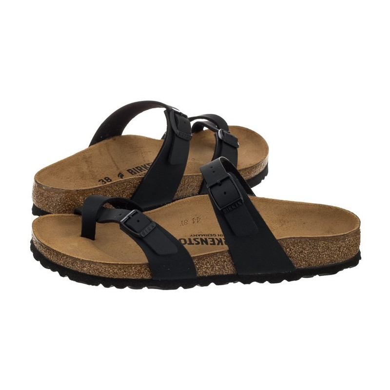 Birkenstock Mayari BF Black 071793 (BK27-d) Moteriški batai/šlepetės