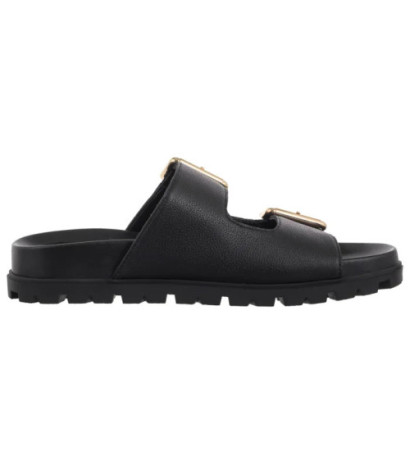 Guess Fasten FLTST LEA03 Black (GU745-a) Moteriški batai/šlepetės