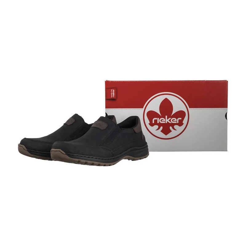 Rieker Czarne 03365-00 Black (RI288-a) batai