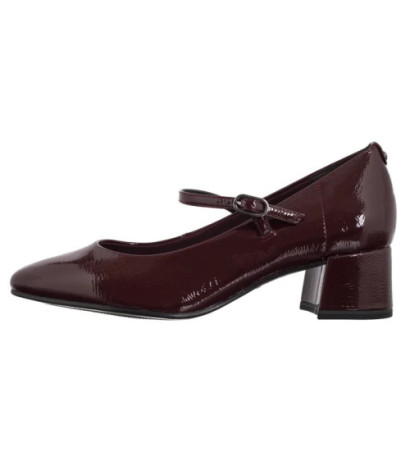 Tamaris Bordowe Lakierowane 1-22312-43 537 Merlot (TM555-b) bateliai