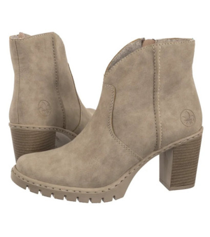 Rieker Beżowe Y2553-60 Beige (RI289-a) batai