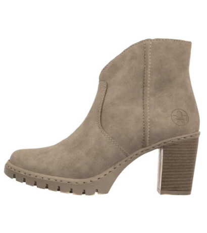Rieker Beżowe Y2553-60 Beige (RI289-a) bateliai