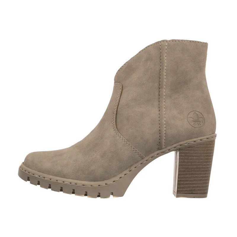 Rieker Beżowe Y2553-60 Beige (RI289-a) bateliai