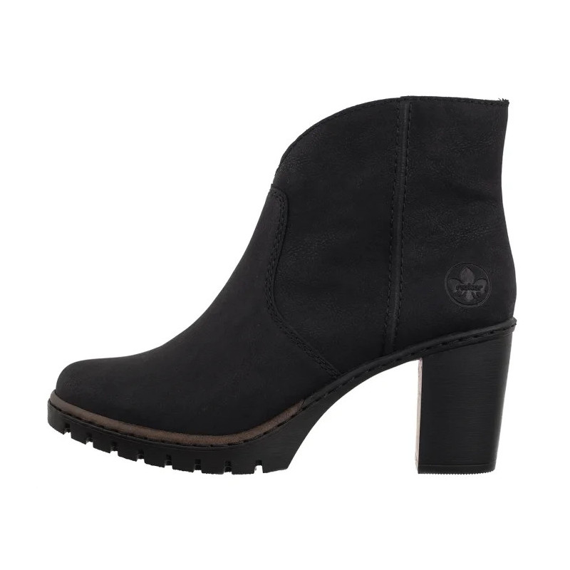 Rieker Czarne Y2553-00 Black (RI289-b) bateliai