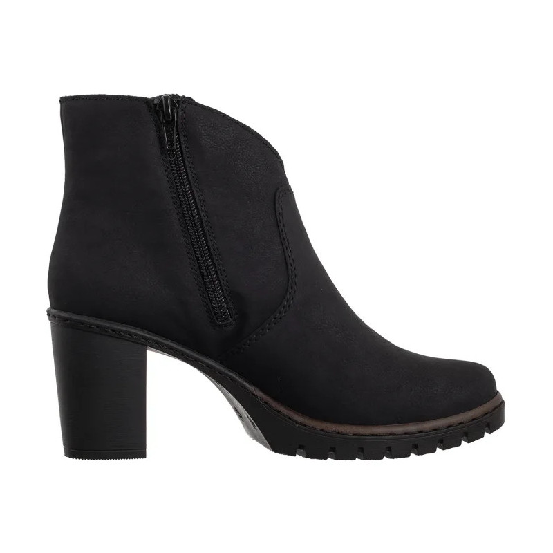 Rieker Czarne Y2553-00 Black (RI289-b) batai