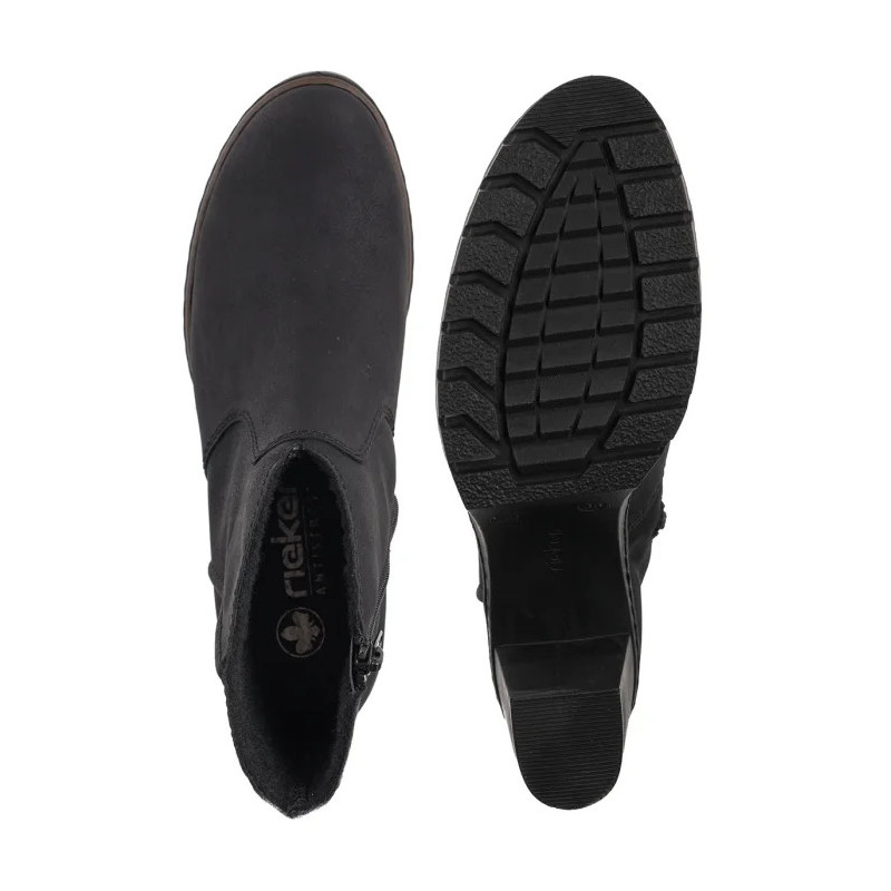 Rieker Czarne Y2553-00 Black (RI289-b) bateliai