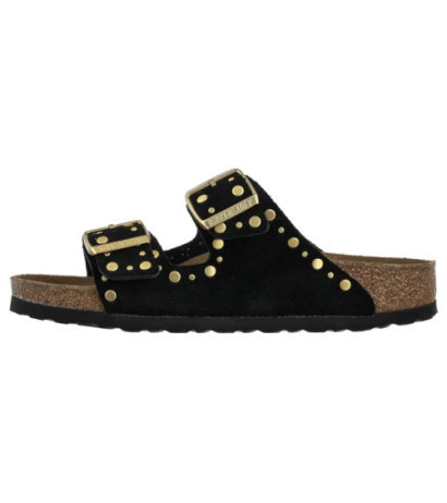 Birkenstock Arizona Rivet Border Black 1030348 (BK330-a) Moteriški batai/šlepetės