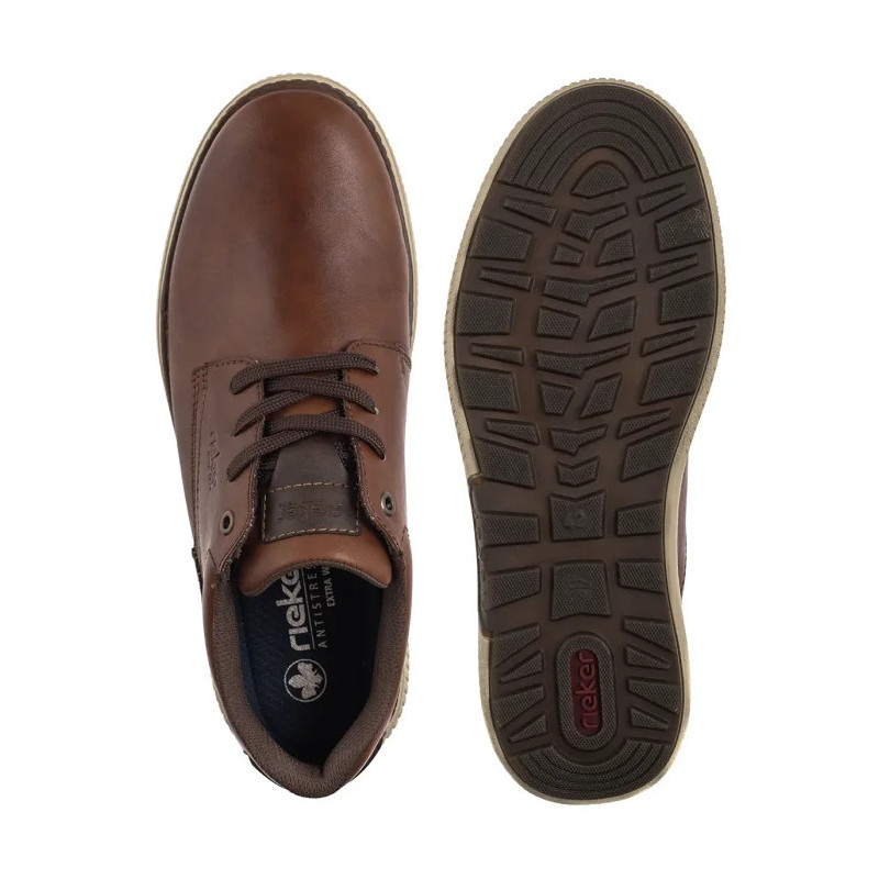 Rieker Brązowe B3313-24 Brown (RI290-a) batai