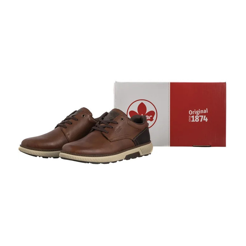 Rieker Brązowe B3313-24 Brown (RI290-a) batai