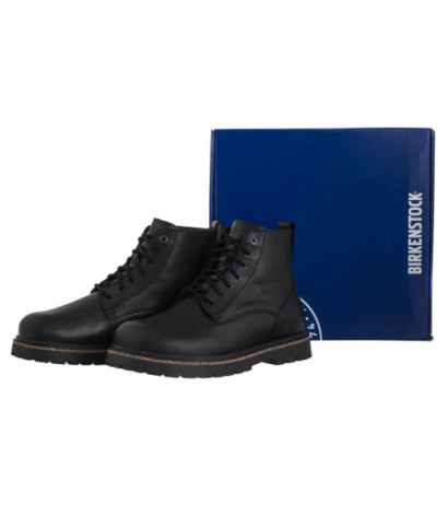 Birkenstock Highwood Lace Mid Black 1030756 (BK336-a) žygio batai