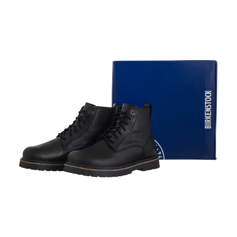 Birkenstock Highwood Lace Mid Black 1030756 (BK336-a) žygio batai