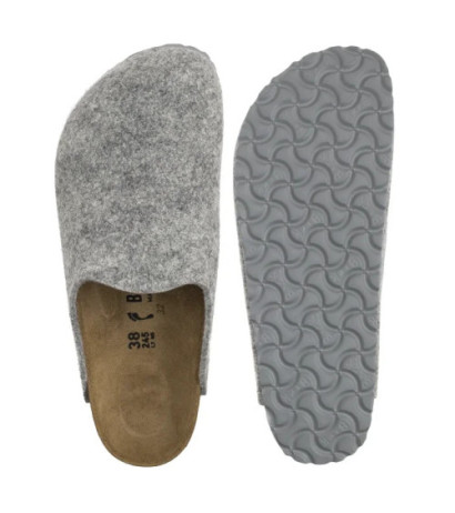 Birkenstock Amsterdam BS Light Gray 1030194 (BK62-d) Moteriški batai/šlepetės